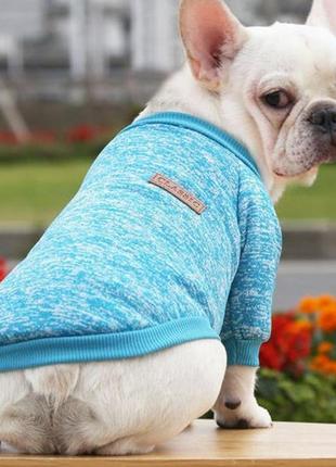 Футболка "классик" размер xs (голубая)