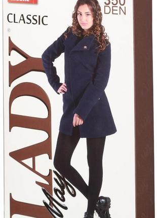 Колготки жіночі lady may modal (модал) 350 den, чорні, 5 р.