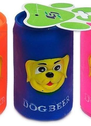 Іграшка гумова - пиво для собак 11,5*6,5 см