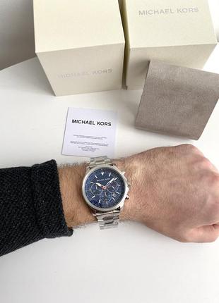 Michael kors cortlandt chronograph mk8641 watch чоловічий наручний годинник хронограф майкл корс оригінал мішель на подарунок чоловіку хлопцю4 фото
