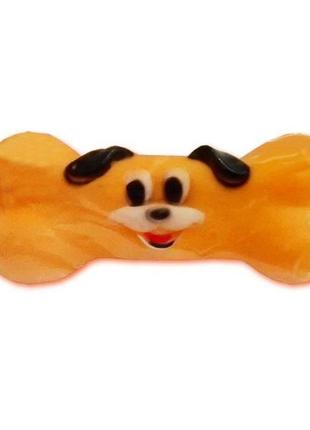 Кость со звуком и изображением собаки (16*7*4,5 см)
