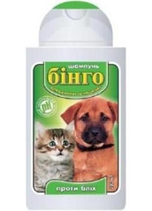 Шампунь бінго від бліх для собак і котів 100мл.