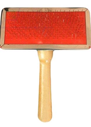 Пуходер 9*4,5 см для собак та кішок, ручка 8 см2 фото