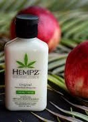 Зволожуюче молочко для тіла «оріджинал» hempz 500мл3 фото