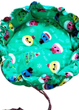 М'яка лежанка для котів та собак кругла (розмір s) №7