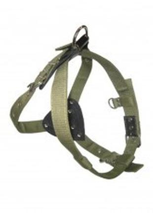 Шлея брезентовий подвійна 25 мм "серце" (28-54 см; 69-80 см)