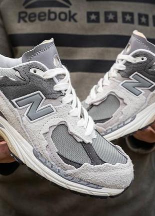 Женские кроссовки new balance 2002r protection pack rain cloud