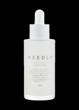 Сироватка для обличчя відновлювальна ампульная needly ampoule real active panthenol plus
