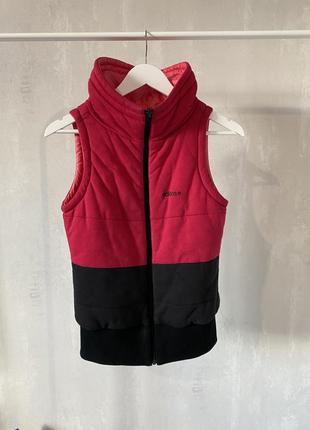 Двохстороння жилетка від adidas безрукавка жилетка жилет