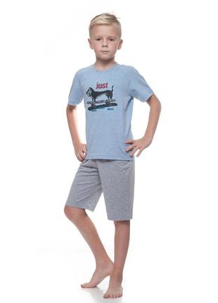 Піжама для хлопчика шорти футболка ellen такса р.122,1281 фото