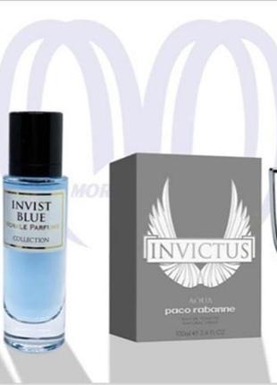 Парфюмированная вода для мужчин morale parfums invist blue 30 ml