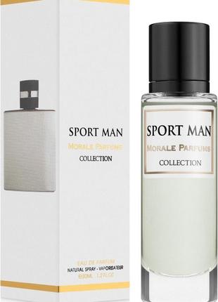 Парфюмированная вода для мужчин morale parfums sport man 30 ml