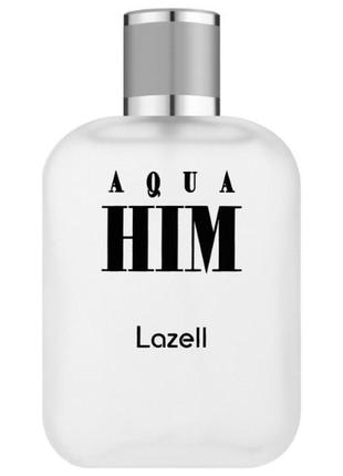 Туалетна вода для чоловіків lazell aqua him 100 ml