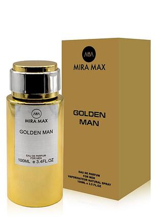 Парфюмированная вода для мужчин mira max golden man 100 ml