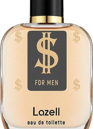 Туалетная вода для мужчин lazell $ for men1 фото