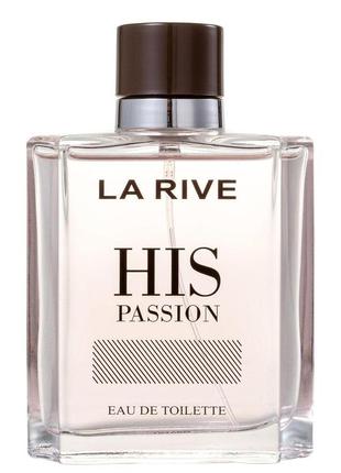 Туалетная вода для мужчин la rive his passion