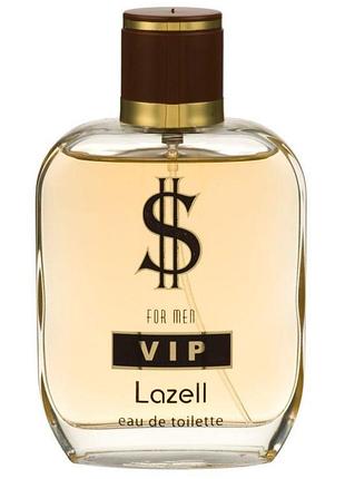 Туалетна вода для чоловіків lazell $ vip 100 ml