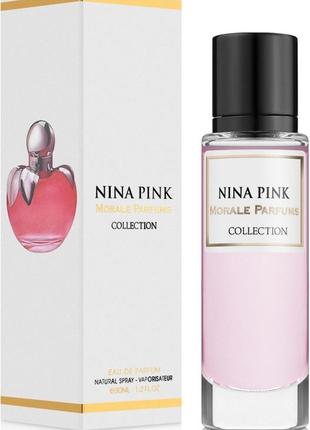 Парфумована вода для жінок morale parfums nina pink 30 ml