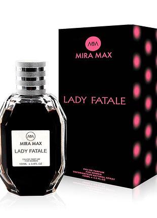 Парфюмированная вода для женщин mira max lady fatale