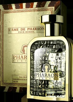Парфюмированная вода для мужчин pharaon parfums l'ame de pharaon (золотой)3 фото