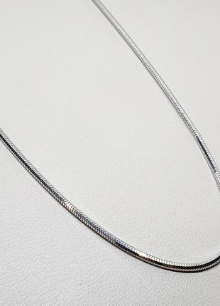 Серебряная цепочка снейк 45 4,28 г