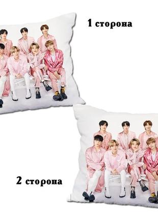 Подушка kpop bts двостороння 40х40 см (p0015)