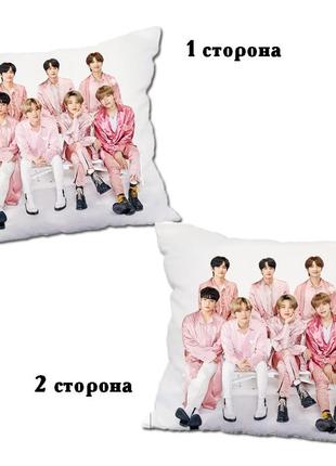 Подушка kpop bts двухсторонняя 40*40 см (p0015)