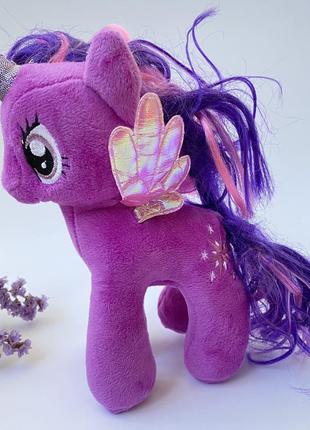 Мягкая игрушка пони принцесса эпл джек , флаттершай my little pony5 фото