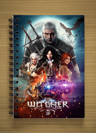 Блокнот  the witcher ведьмак скетчбук sketchbook