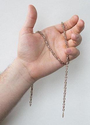 Мужская золотая цепочка 5мм.