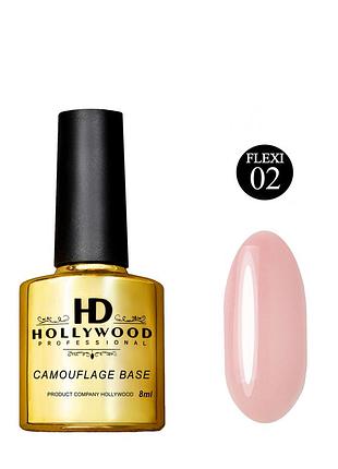 База камуфляжная flexi 02 розовый hd hollywood 8 ml
