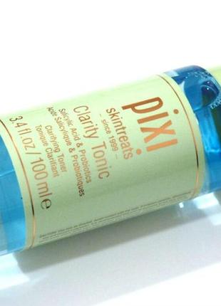 Pixi clarity tonic 100 мл тоник для жирной и проблемной кожи с кислотами