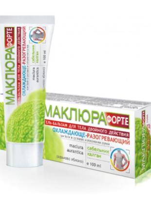 Маклюра форте (сабельник, калган) гель-бальзам для тела 100мл.