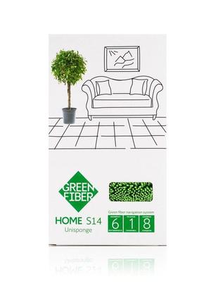 Спонж greenway green fiber home s14 твист, зеленый (08058)5 фото