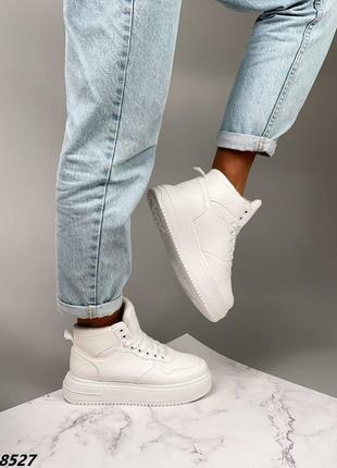 ❄️зимові кросівки з еко шкіри ❄️