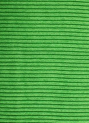 Серветка greenway green fiber home s3, файбер ребристий, зелений (08025)3 фото