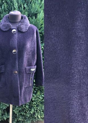 Курточка шубка пальто альпака ог 120