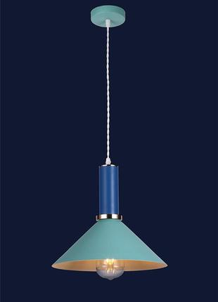 Люстри світильники декоративні у сучасному стилі лофт levistella 7529515 blue-indigo