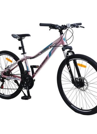 Велосипед взрослый 2-х колёсный 26" a212605 like2bike ultra 2.0, розово-пурпурный