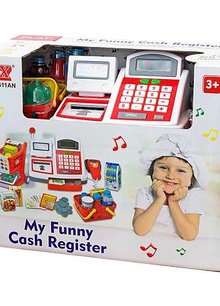 Касовий апарат bambi 5611an з продуктами та кошиком