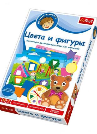 Детская настольная игра "цвета и фигурки" trefl 01106t