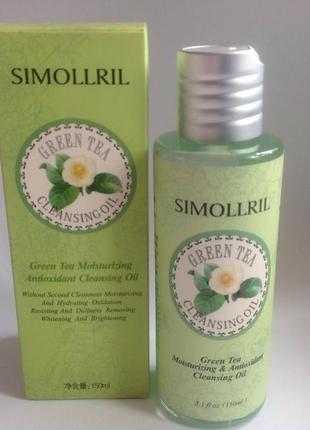 Simollril 2в1 ремувер-клинсер антиоксидант с маслом зеленого чая