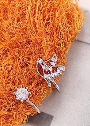 Кафф "певчая птичка". серебро