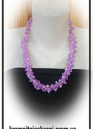 Жгут с розовым кварцем. розовый кварц