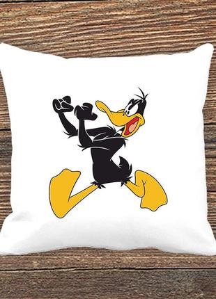 Подушка с принтом daffy duck / даффи дак