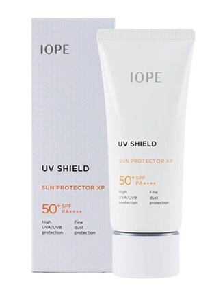 Сонцезахисний крем iope uv shield sun protector xp 50+/pa++++