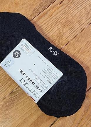 Комплект жіночих низьких шкарпеток з 5 пар, розмір 35-38, колір чорний