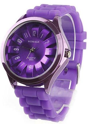 Женские наручные часы womage 1, фиолетовый