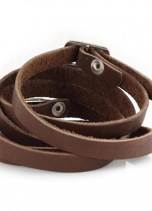 Шкіряний браслет "rope" під замовлення, різних кольорів