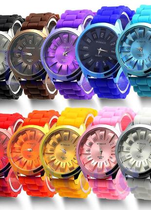 Жіночі наручні годинники womage 1, помаранчевий2 фото